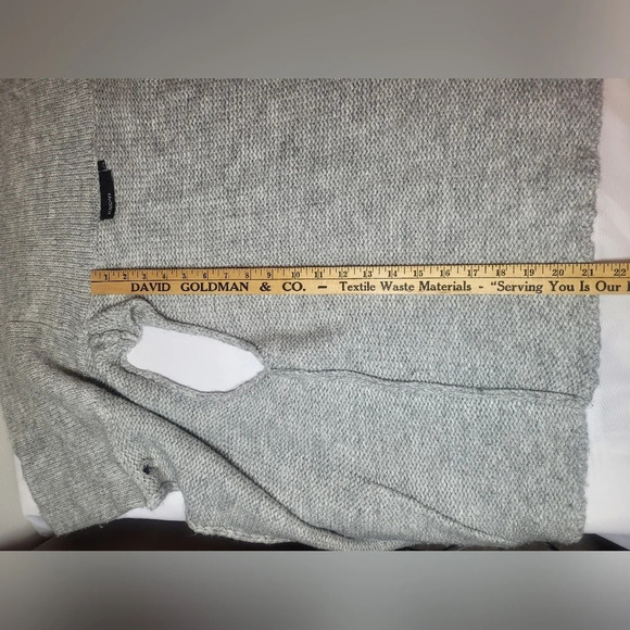 KappAhl Chunky Knit Thick Crossover Sweater Vest sz L - Picture 11 of 13